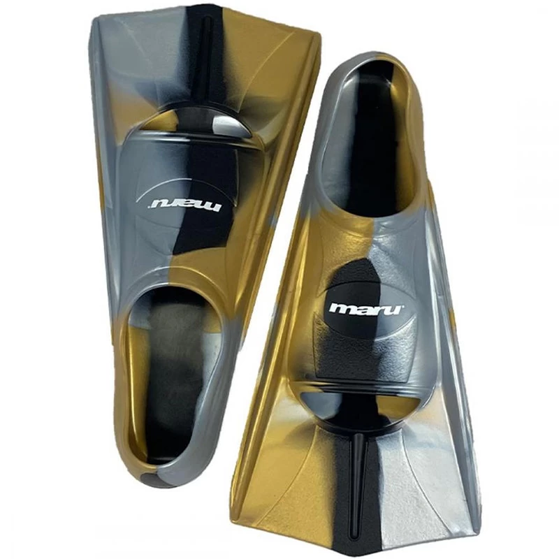 Maru - Training Fins - Black/Silver/Gold - Limited Edition - Image 2