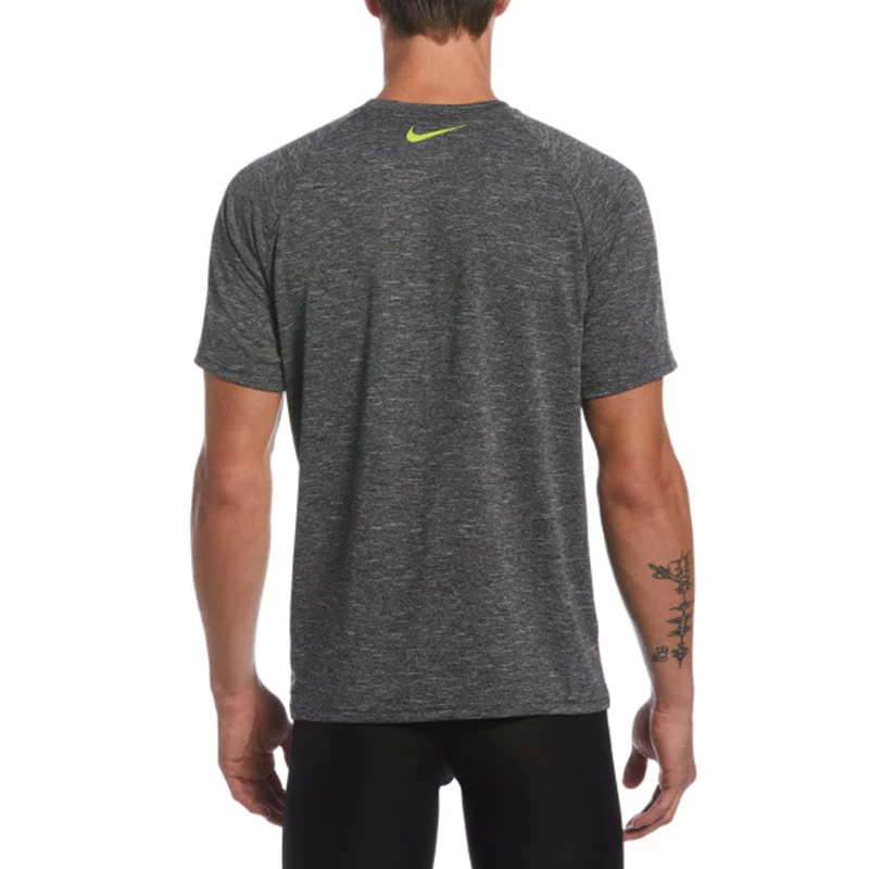 Nike - Collage Logo Short Sleeve Hydroguard (Black) - Image 2