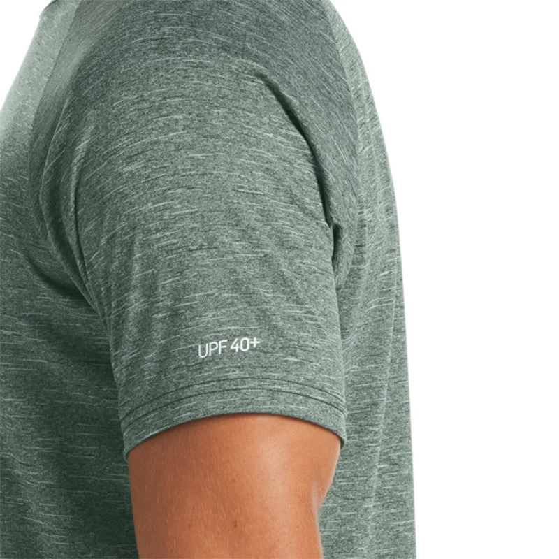 Nike - Heather Tilt Short Sleeve Hydroguard (Galactic Jade) - Image 3