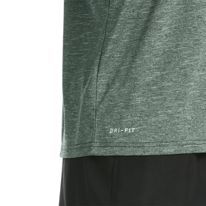 Nike - Heather Tilt Short Sleeve Hydroguard (Galactic Jade) - Image 4