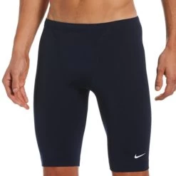 Nike - Men's Swim Poly Solid Jammer (Midnight Navy)