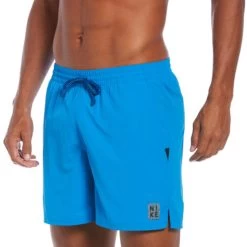Nike - Men's Swim Solid Icon 5" Volley Short (Photo Blue)