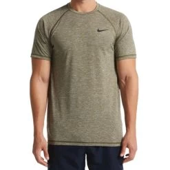 Nike - Short Sleeve Hydroguard T-Shirt (Medium Olive)