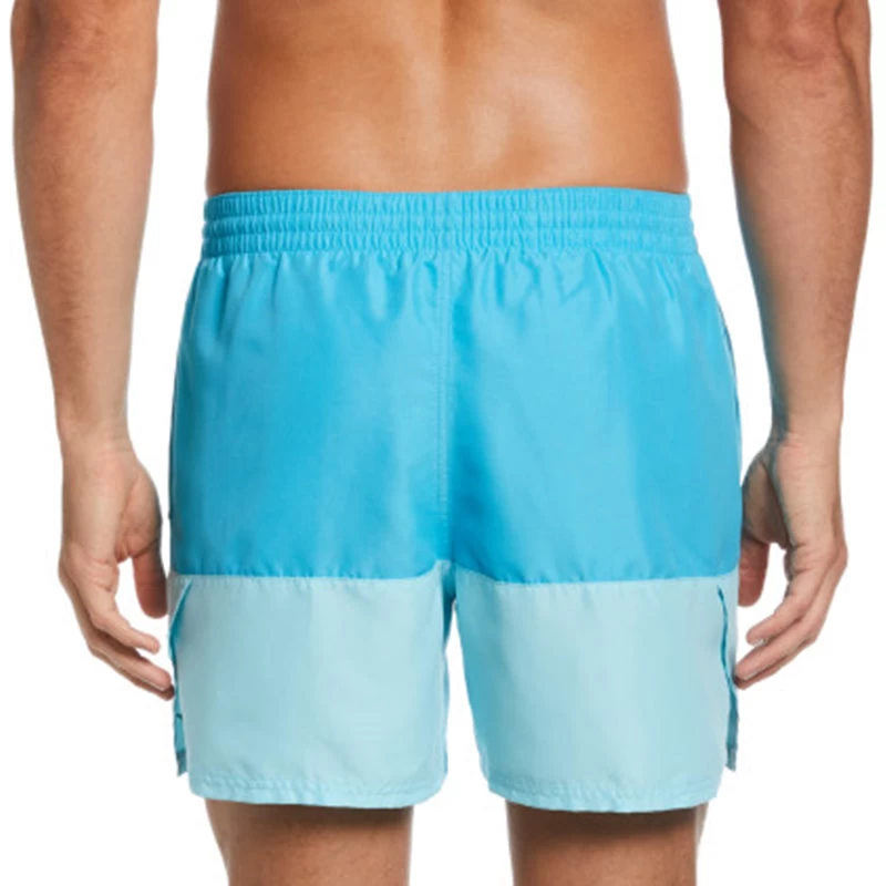 Nike - Swim Men's Split 5" Volley Short (Chlorine Blue) - Image 2
