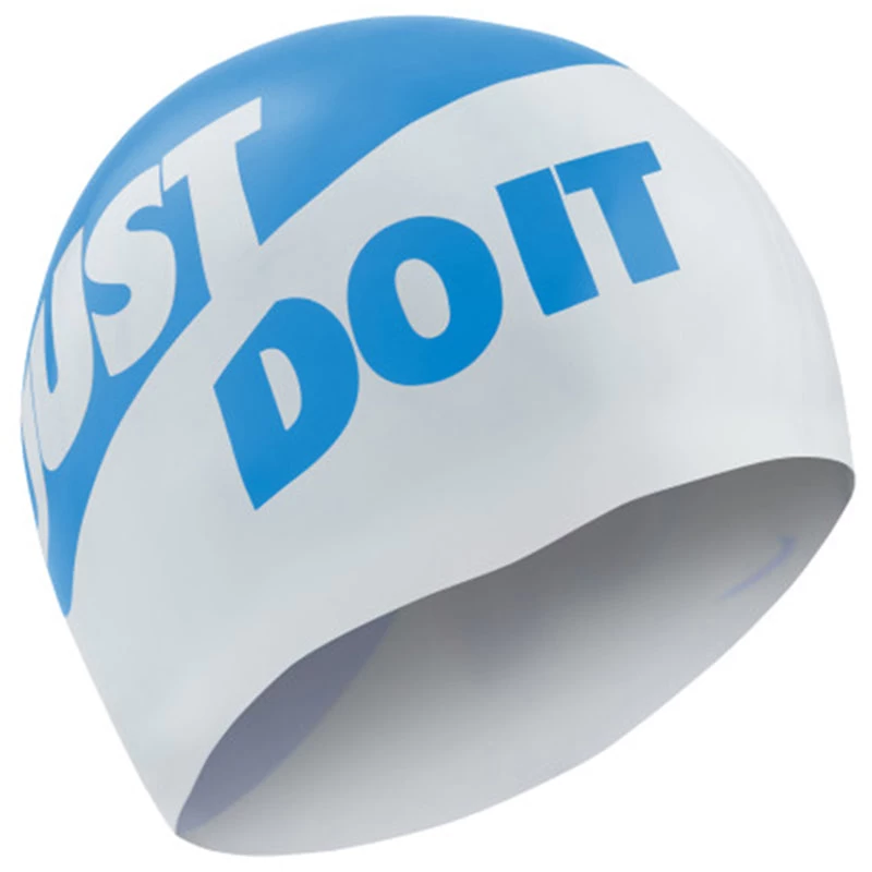 Nike - Unisex 'Just Do It' Swim Cap (Photo Blue) - Image 2