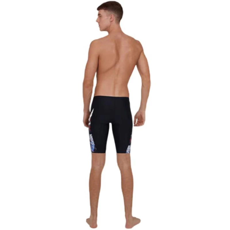 Speedo - ColourSplash V-Cut Jammer - Black/Red/White - Image 5