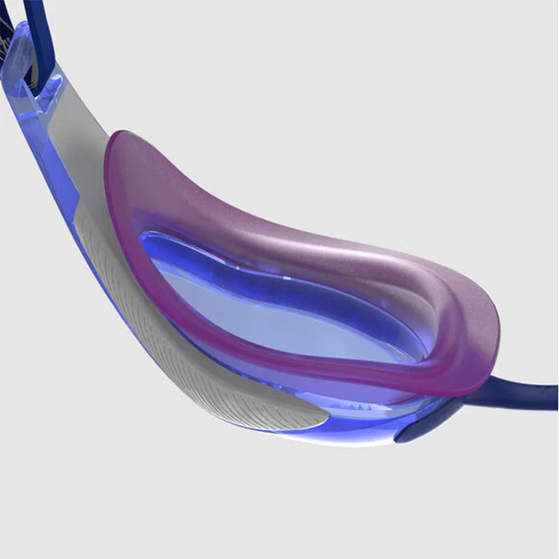 Speedo - Fastskin Hyper Elite Adult Goggles - Blue/Pink/White - Image 4