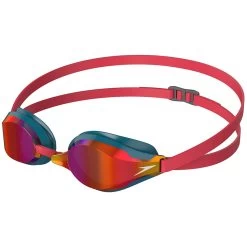 Speedo - Fastskin Speedsocket 2 Mirror Goggle - Red/Blue