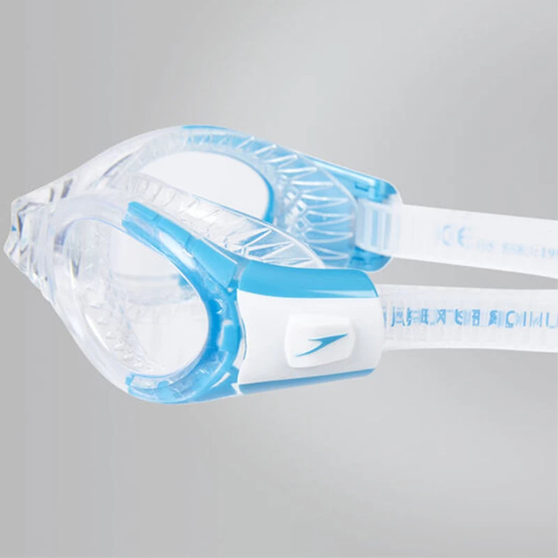 Speedo - Futura Biofuse Flexiseal Junior Goggle - Clear/White/Clear - Image 3