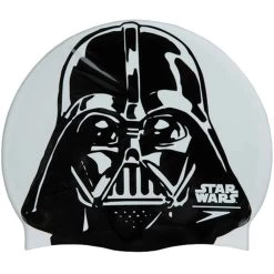 Speedo - Star Wars Junior Slogan Swim Hat - Darth Vader Print