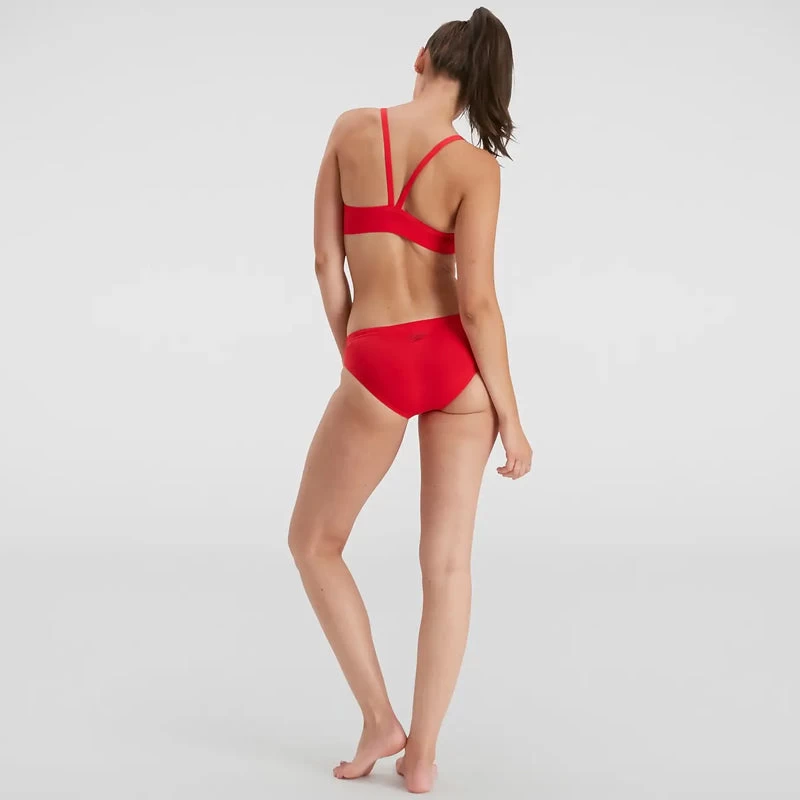 Speedo - Women's Eco Endurance+ Thinstrap Bikini 2Piece - Red - Image 2