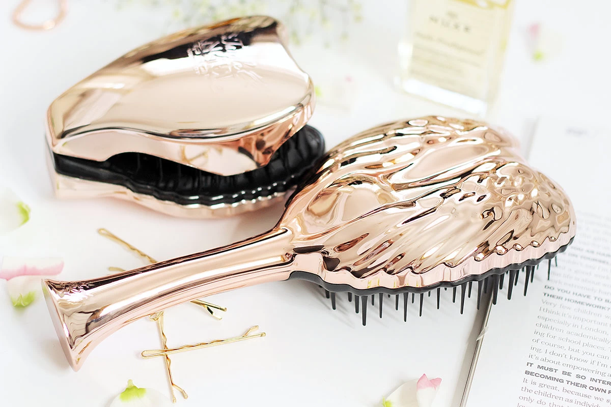Tangle Angel Pro Compact - Hair Brush Rose Gold - Image 3