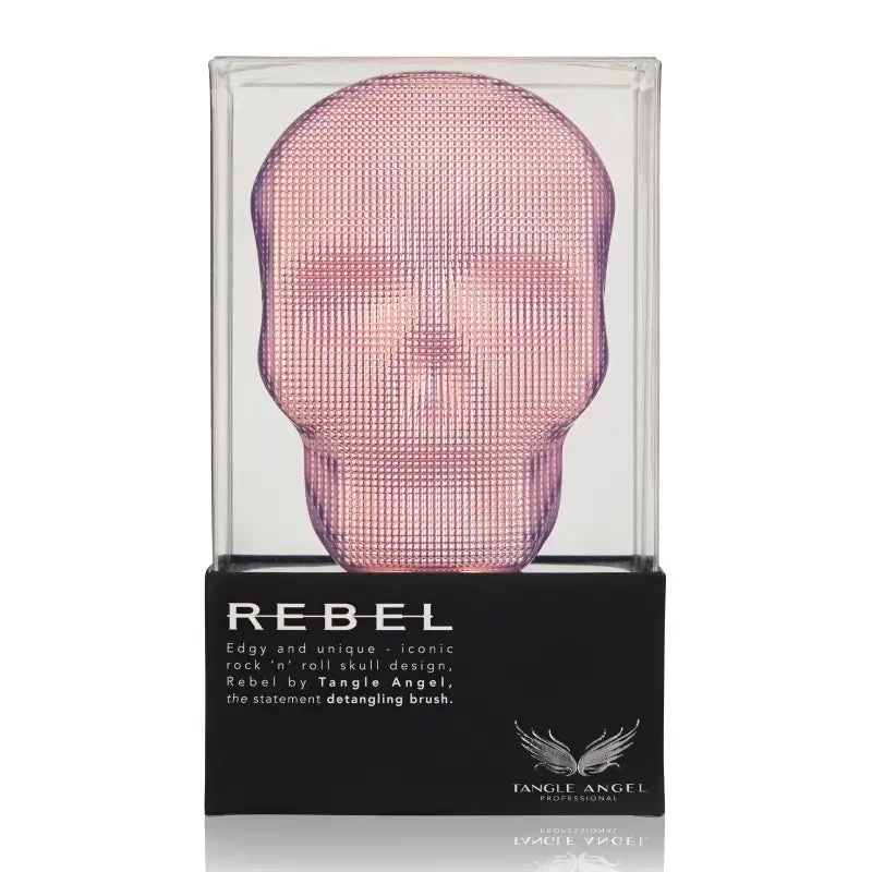 Tangle Angel Rebel - Hair Brush Pink Chrome - Image 2