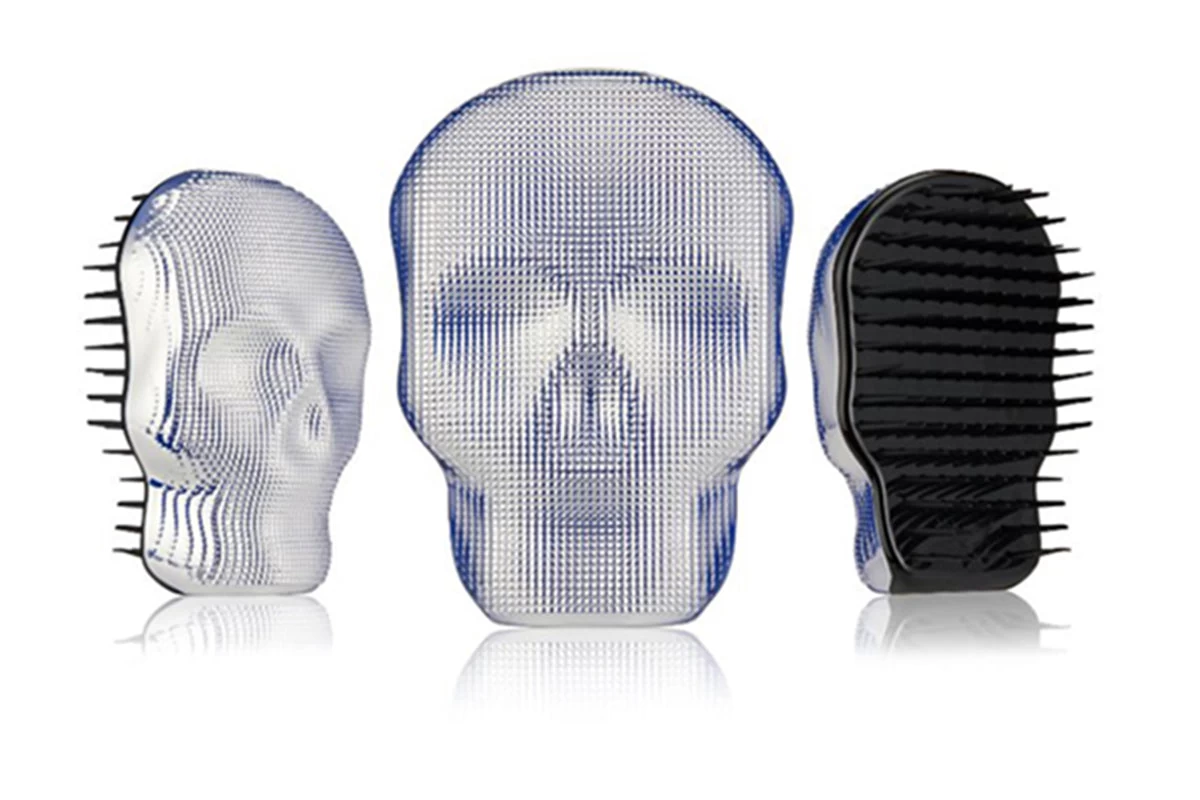 Tangle Angel Rebel - Hair Brush White Chrome - Image 3