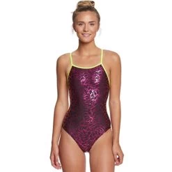 The Finals Funnies - Bubble Fun Foil Flutterback Swimsuit