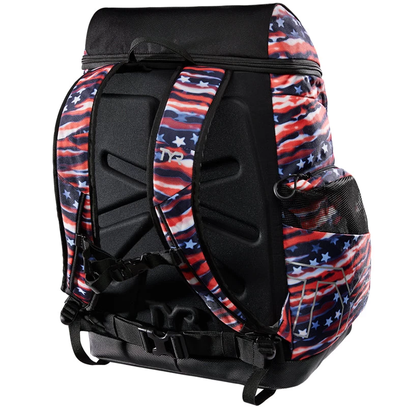 TYR - Alliance 45L Backpack All American Print - Red/White/Blue - Image 2
