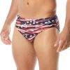 TYR - Men’s All American All Over Racer Swimsuit - Red/White/Blue