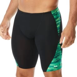 TYR - Men’s Hydra Blade Jammer Swimsuit - Green