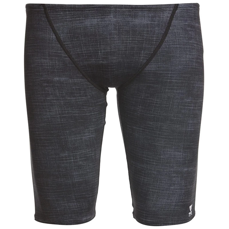 TYR - Men’s Sandblasted Allover Training Jammer - Black - Image 4