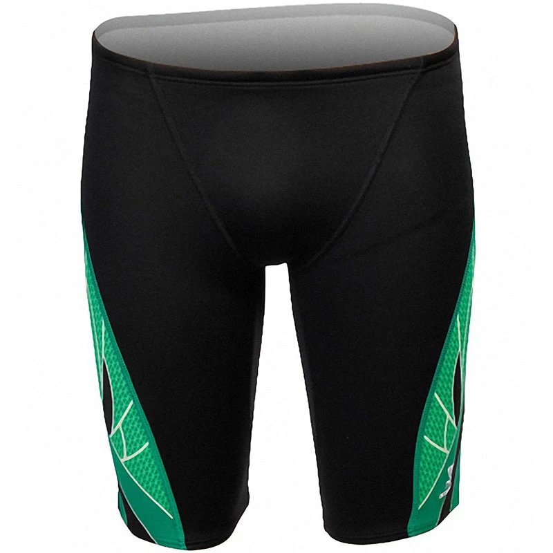 TYR - Phoenix Splice Mens Jammer - Black/Green - Image 4