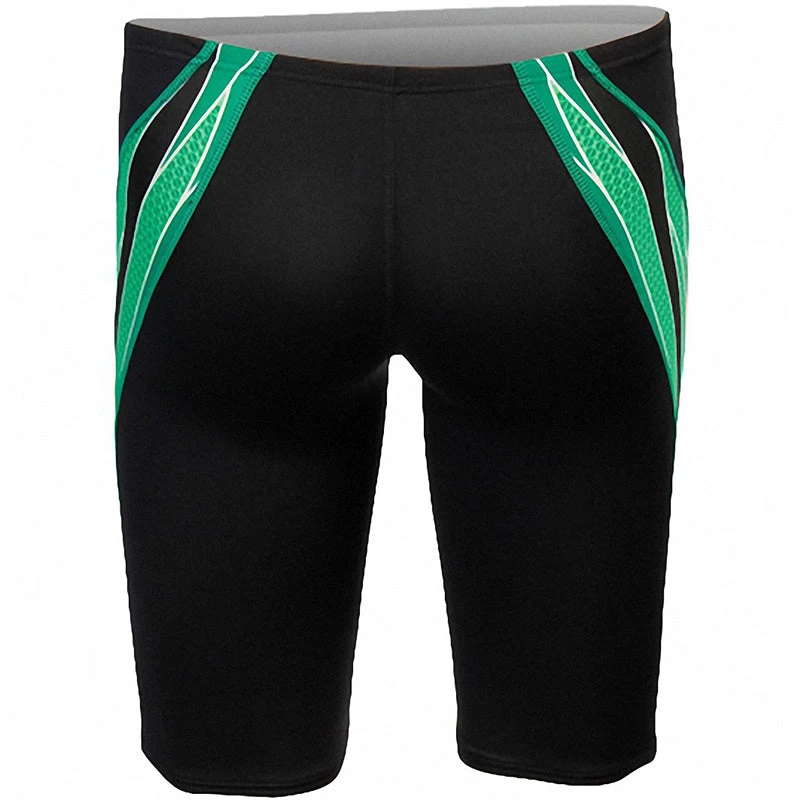 TYR - Phoenix Splice Mens Jammer - Black/Green - Image 5