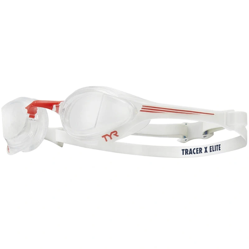 TYR - Tracer-X Elite Racing Adult Goggles - Red/Navy