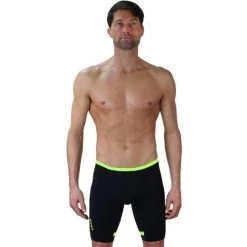 Zone3 - Cosmic Mens Jammers (Grey/Fluro Yellow)
